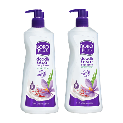 BOROPLUS Doodh Kesar Lotion 400ml - Pack of 2 (800 ml) - Image 5
