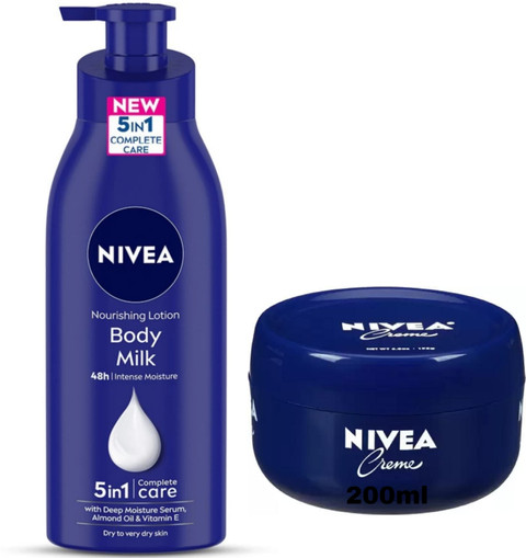 NIVEA  Blue 最高保湿ボディクリーム NIVEA Body milk Body lotion 400ml ,Blue cream 200ml - Price in