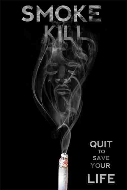 tobacco kills poster Smoking 11x14 Print Smoking Kills  Poster Museum