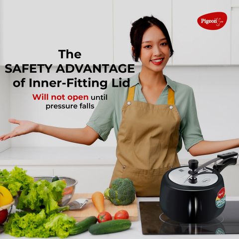 Pigeon Special Plus 3L Induction Bottom Pressure Cooker - Image 8