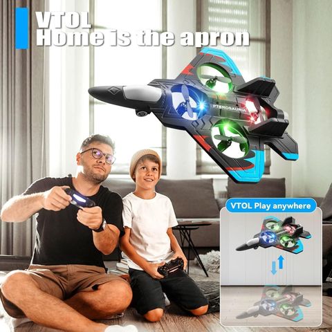 TECHEL JSW13 Remote Control Star Fighter Jet with LED Lights - Image 5