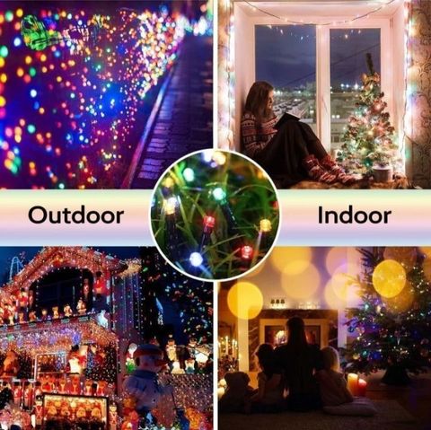 Herikon 100 LEDs 30m Multicolor Bell Rice Lights - Image 8