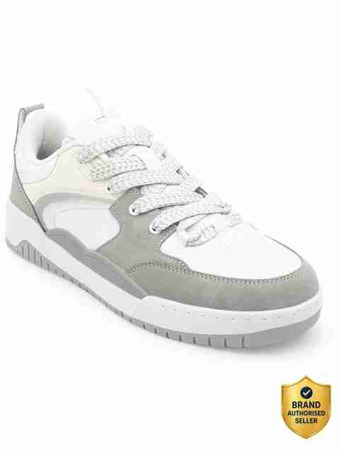RED TAPE Men's Sneakers (White, Grey, Size 6) - Image 5