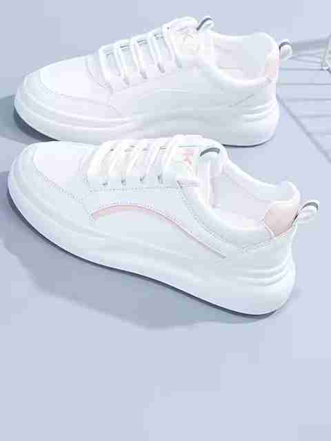 Layasa Casual White Sneakers for Women (Size 6) - Image 5