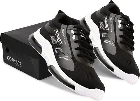 Jootiyapa Trendy Running Shoes for Men (Black, Size 6) - Image 7