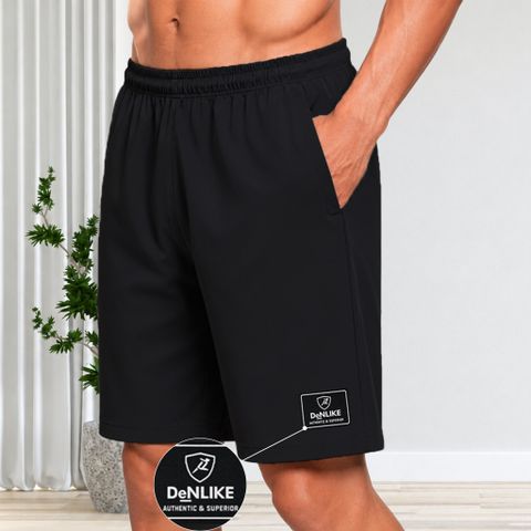 Denlike' Men Lycra Blend Black, Grey, Dark Green Regular Shorts - Image 4