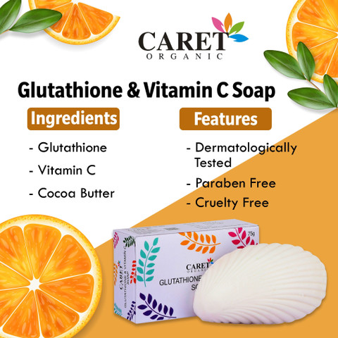 glutathione vitamin c skin whitening soap Caret Organic & Brightening & Antioxidant - Dermatologically Tested - Paraben & Cruelty Free - For All Skin Types Age group:All ages derived botanical is essential FDA to Weigh Easing collection::campaign_2026 professional skincare