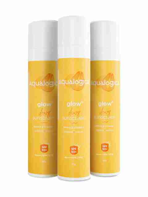 Aqualogica Sunscreen SPF 50 PA++++ Glow+ 150g - Image 2