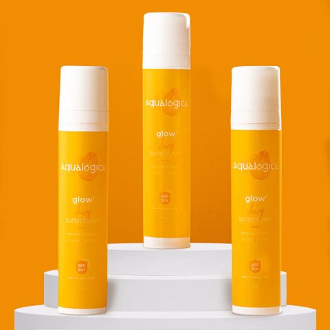 Aqualogica Sunscreen SPF 50 PA++++ Glow+ 150g - Image 3
