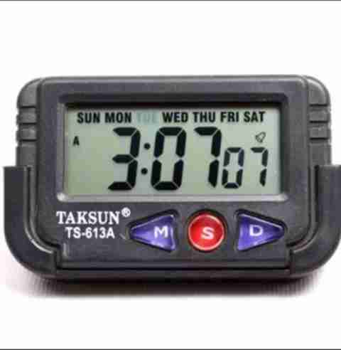 Simxen Digital Black Clock - Image 5