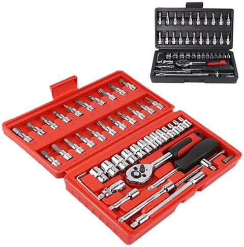 TECHEL Socket Set Tool Ratchet Tool Kit Socket saw10 Cycling Type refers to specialized set of tools and euipment that are designed for a particular purpose or task - Image 5