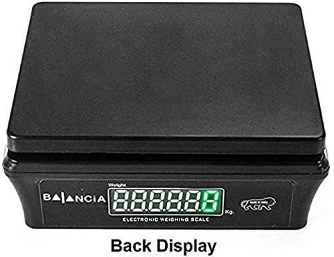 SONALEX 30kg Electric Weighing Scale with LED Display (Black) - Image 5