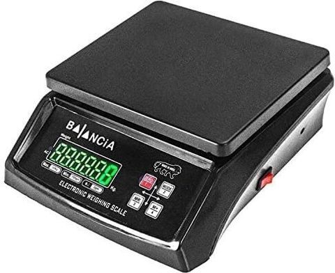SONALEX 30kg Electric Weighing Scale with LED Display (Black) - Image 3