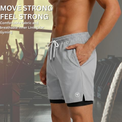 FANEX FITNESS Pack of 3 Printed Men Black Gym Shorts - Image 7
