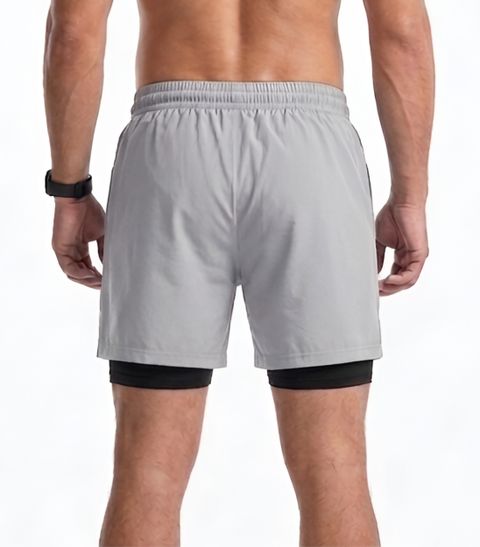 FANEX FITNESS Pack of 3 Printed Men Black Gym Shorts - Image 6