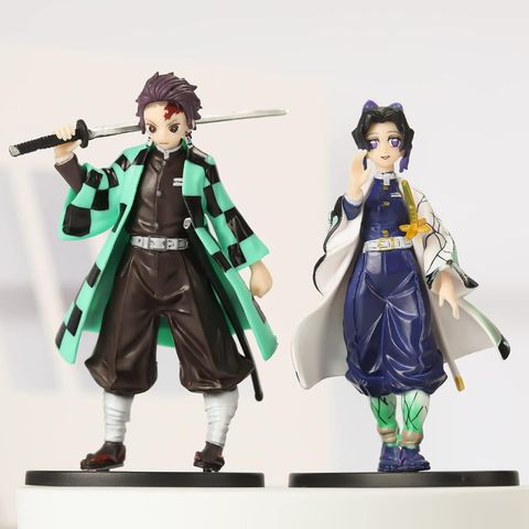 Augen Demon Slayer B Action Figure Limited Edition for Table (Pack of 6) Decorative Showpiece - 16 cm (Plastic, Multicolor) - Image 8