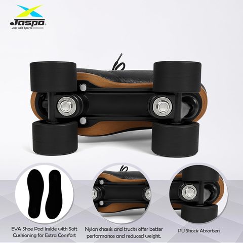 Jaspo Honda Pro 30 Quad Skates Black Size 10 UK - Image 4