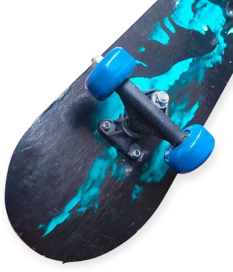 Funforce skateboard for kids Bignners 4 inch x 24 inch Skateboard (Black, Pack of 1) - Image 5