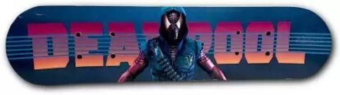 S.V.Enterprises Deadpool 23 inch x 6 inch Motorized Skateboard - Image 5