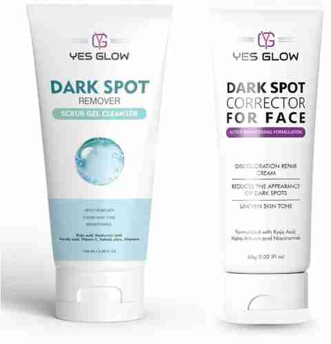 YES GLOW Dark Spot Remover Scrub Gel Cleanser & Corrector 100 ml - Image 3
