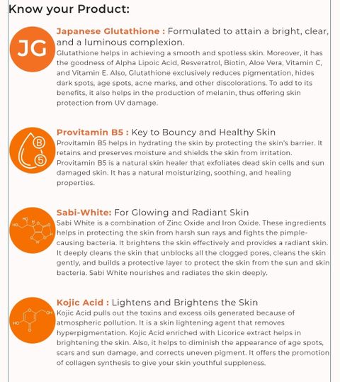 japan glutathione benefits SKYA SKYA ELLASY BRIGHT & CLEAR FACE WASH WITH JAPANESE GLUTATHIONE, PROVITAMIN B5, SABI WHITE, KOJIC ACID DIPALMITATE, LIQUORICE EXTRACT & ETHYL ASCORBIC ACID FOR HYPERPIGMENTATION, SKIN BRIGHTENING, UNEVEN SKIN TONE, ACNE ✨ Meet your skin’s