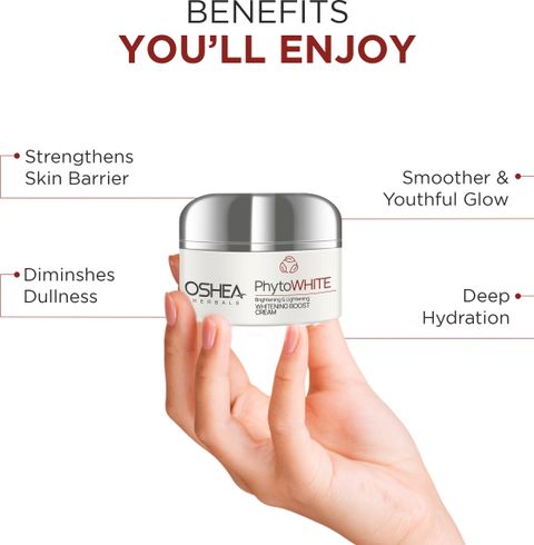 Oshea Herbals PhytoWhite Brightening Boost Face Cream SPF 25PA+ 50g - Image 8