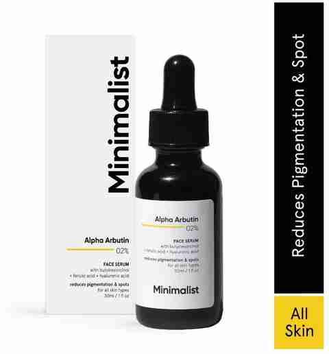Minimalist 2% Alpha Arbutin Face Serum 30ml - Image 2