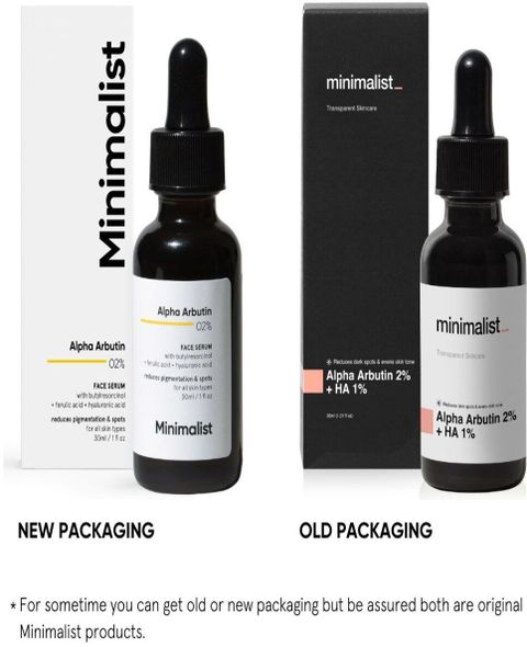 Minimalist 2% Alpha Arbutin Face Serum 30ml - Image 5