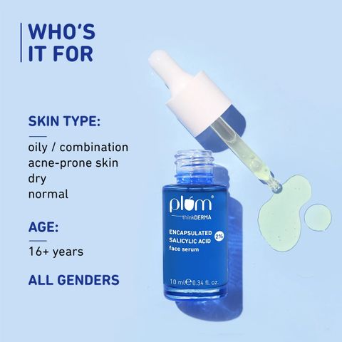 Plum 2% Encapsulated Salicylic Acid Face Serum 10ml - Image 6