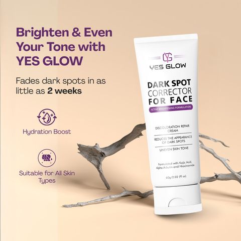 YES GLOW Dark Spot Corrector Face Cream 60g - Image 4