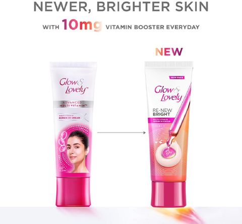 Glow & Lovely Renew Bright Multivitamin Serum in Cream (110 g) - Image 6
