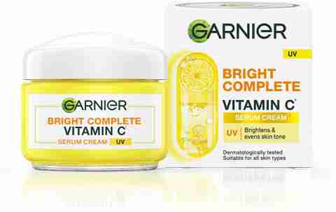 Garnier Bright Complete Vitamin C Serum UV Cream, 45g - Image 5