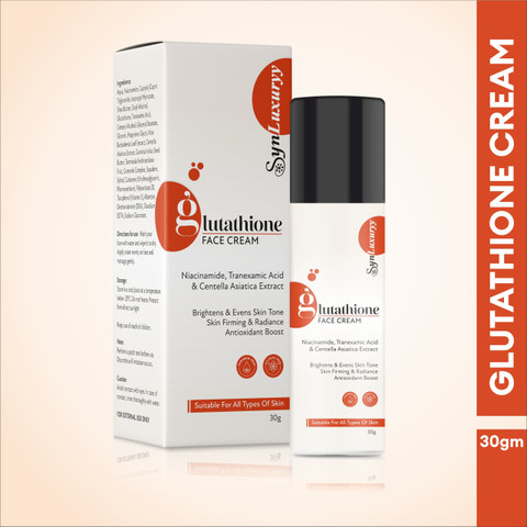 Syn Luxuryy Glutathione Face Cream for Brightening & Even Skin Tone Price in India