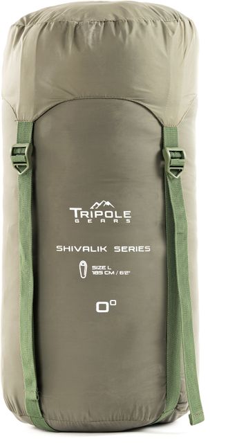 Tripole Shivalik Zero Degree Comfort Sleeping Bag (Green) - Image 7