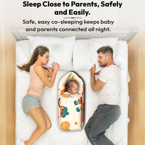 StarAndDaisy Sleeping Bag with Mosquito Net for Newborn (Yellow) - Image 8