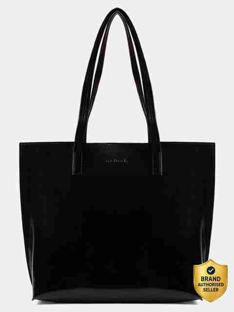 Fastrack Black Women Tote Fits Upto 14'' Laptop - Image 5