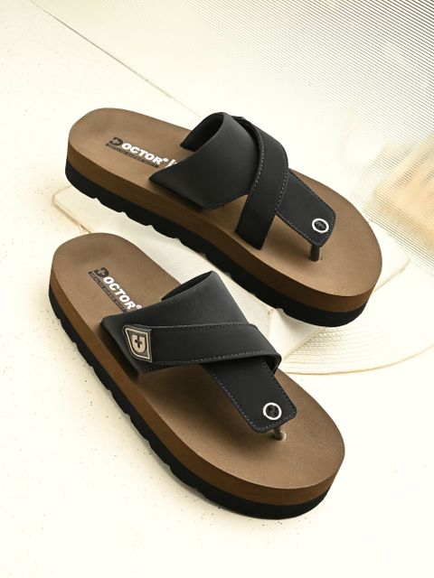 Doctor Health Super Soft Men Slippers Multicolor Size 9 - Image 7