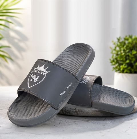 New Oranie Men Slides Grey Size 6 - Image 6