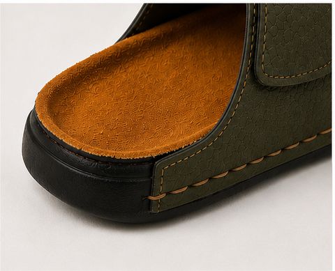 Nyzora Men Slides Olive Size 7 - Image 7
