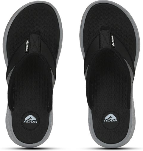Adda Men Flip Flops (Black , 7) - Image 6