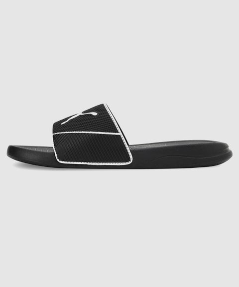PUMA Popcat 20 Shower RES Men Slides (Black, 7) - Image 8