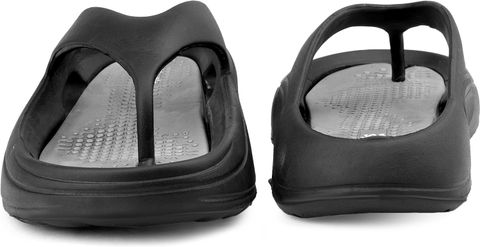 prouz Men Flip Flops (Black , 7) - Image 7