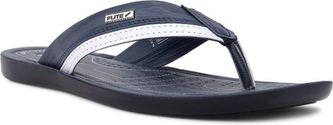 FLITE Men Flip Flops (Blue, White , 9) - Image 6