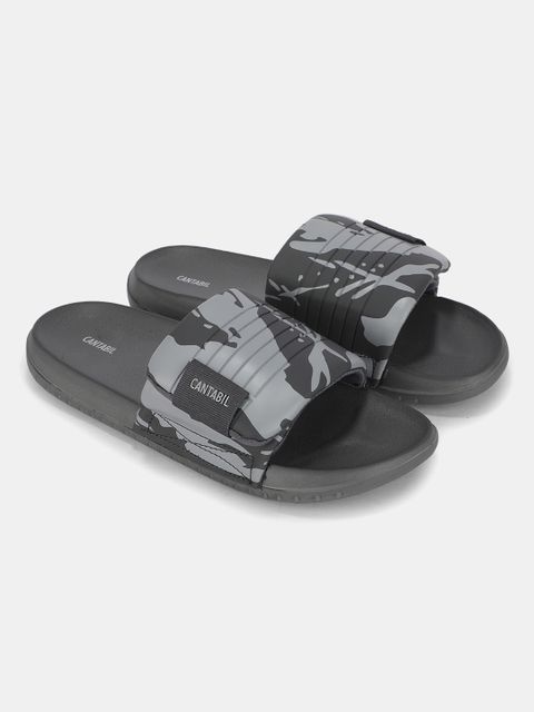 CANTABIL Men Slides Grey Size 8 - Image 6