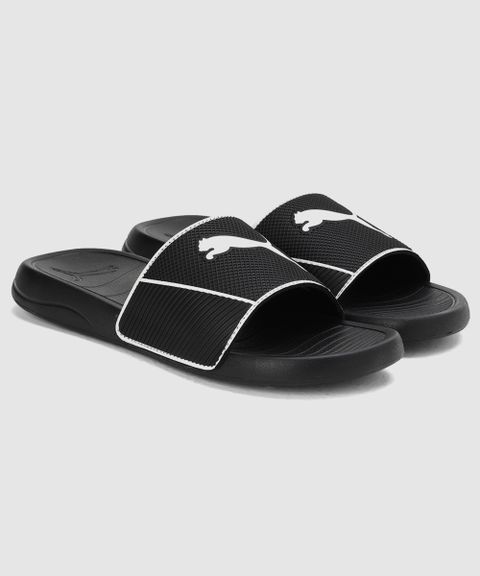 PUMA Popcat 20 Shower RES Men Slides (Black, 7) - Image 6