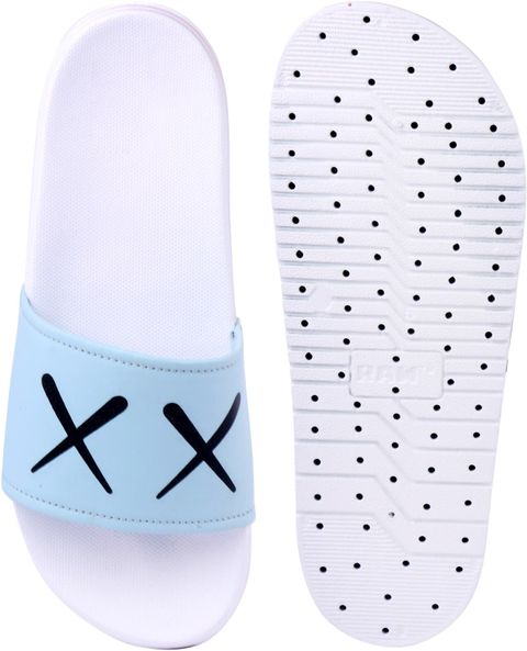 PERY-PAO Men Slides Blue Size 11 - Image 8