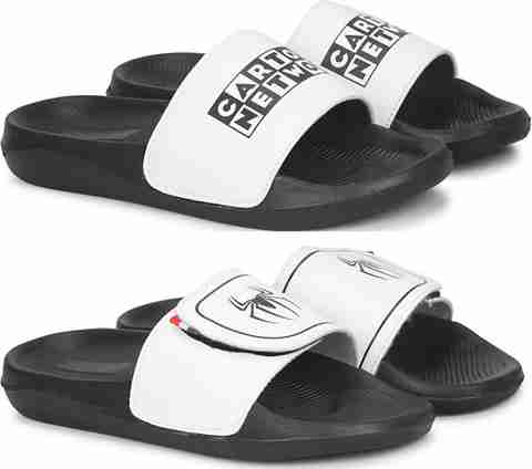 Foot Print Men Slides Multicolor Size 7 - Image 5