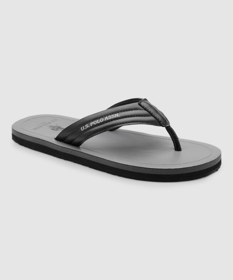 U.S. POLO ASSN. Men Slippers (Grey , 11) - Image 7