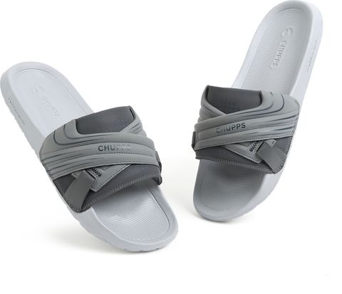 Chupps Vertex Orthopaedic Lightweight Cushioned AntiSkid Men Slides - Image 7