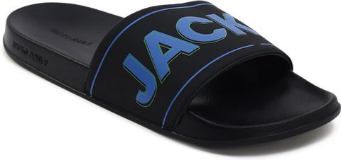 JACK & JONES Men Slides Black Size 6 Euro - Image 5